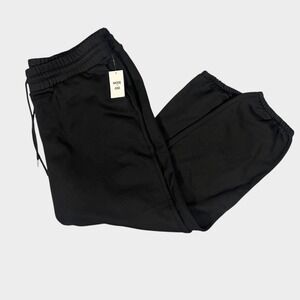 Macy's MODE OF ONE Men‎ Black Fleece Wall Jogger Sweatpants XXL Athletic Lounge
